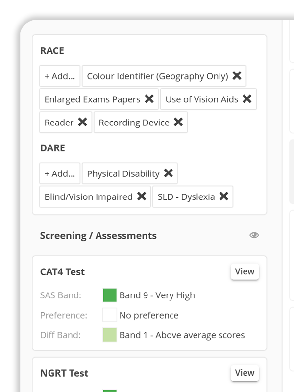 Critical learner data in one place